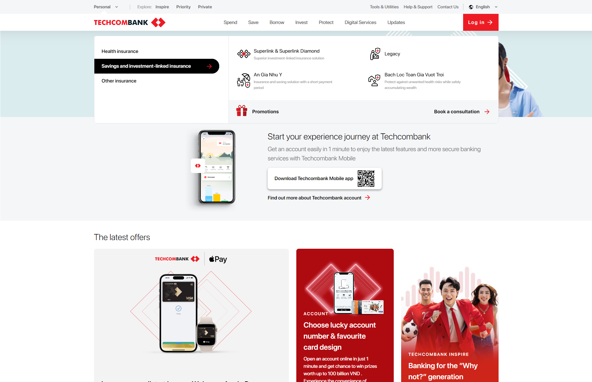 Techcombank project preview 2