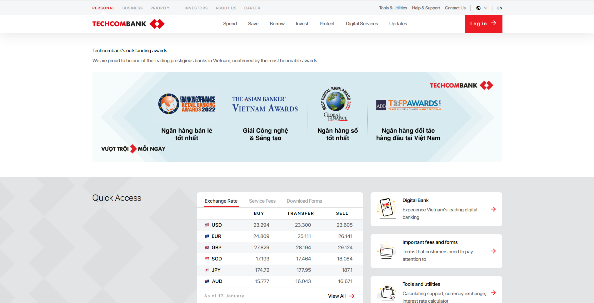 Techcombank project preview 9
