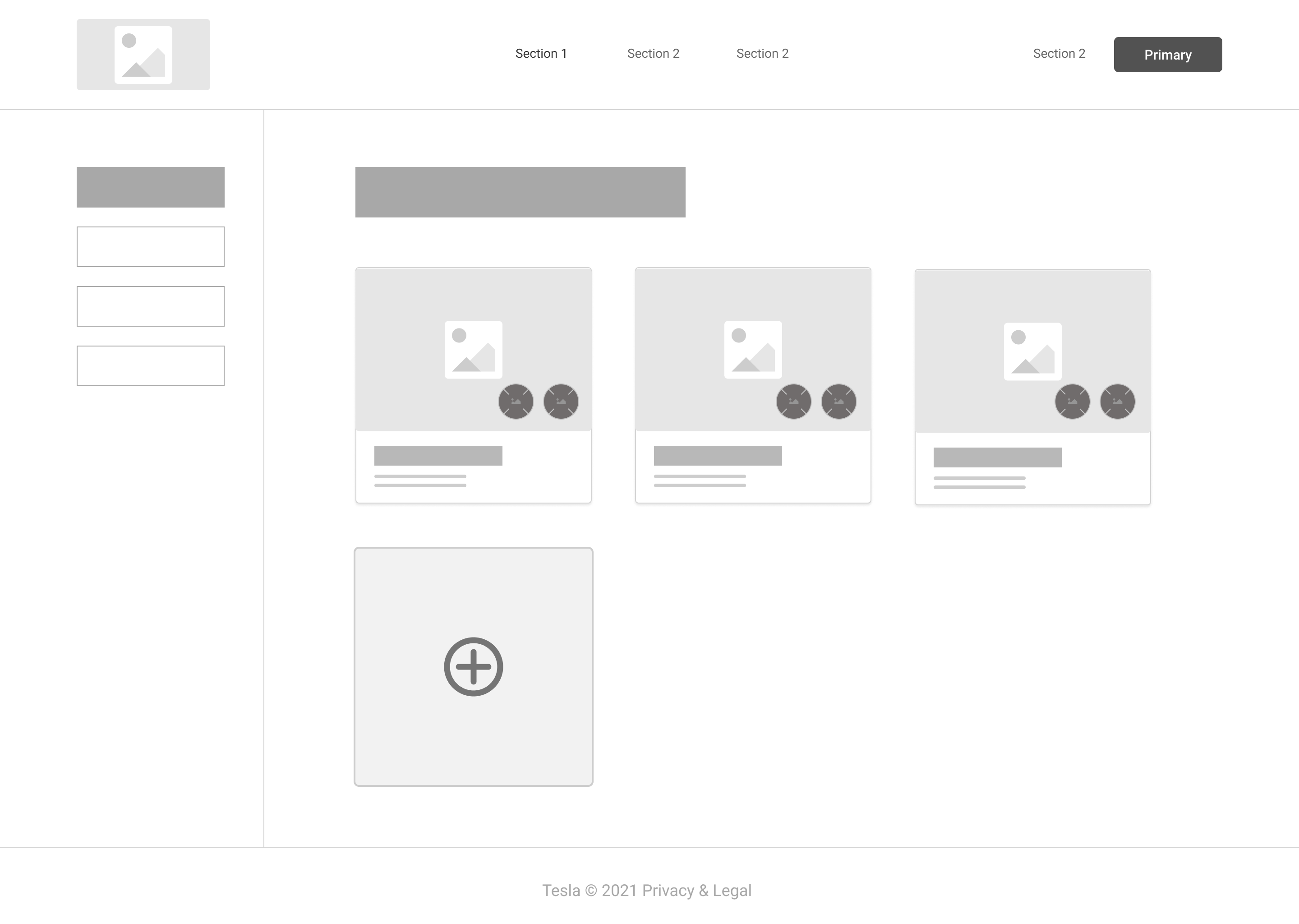 Tesla Redesign project preview 1
